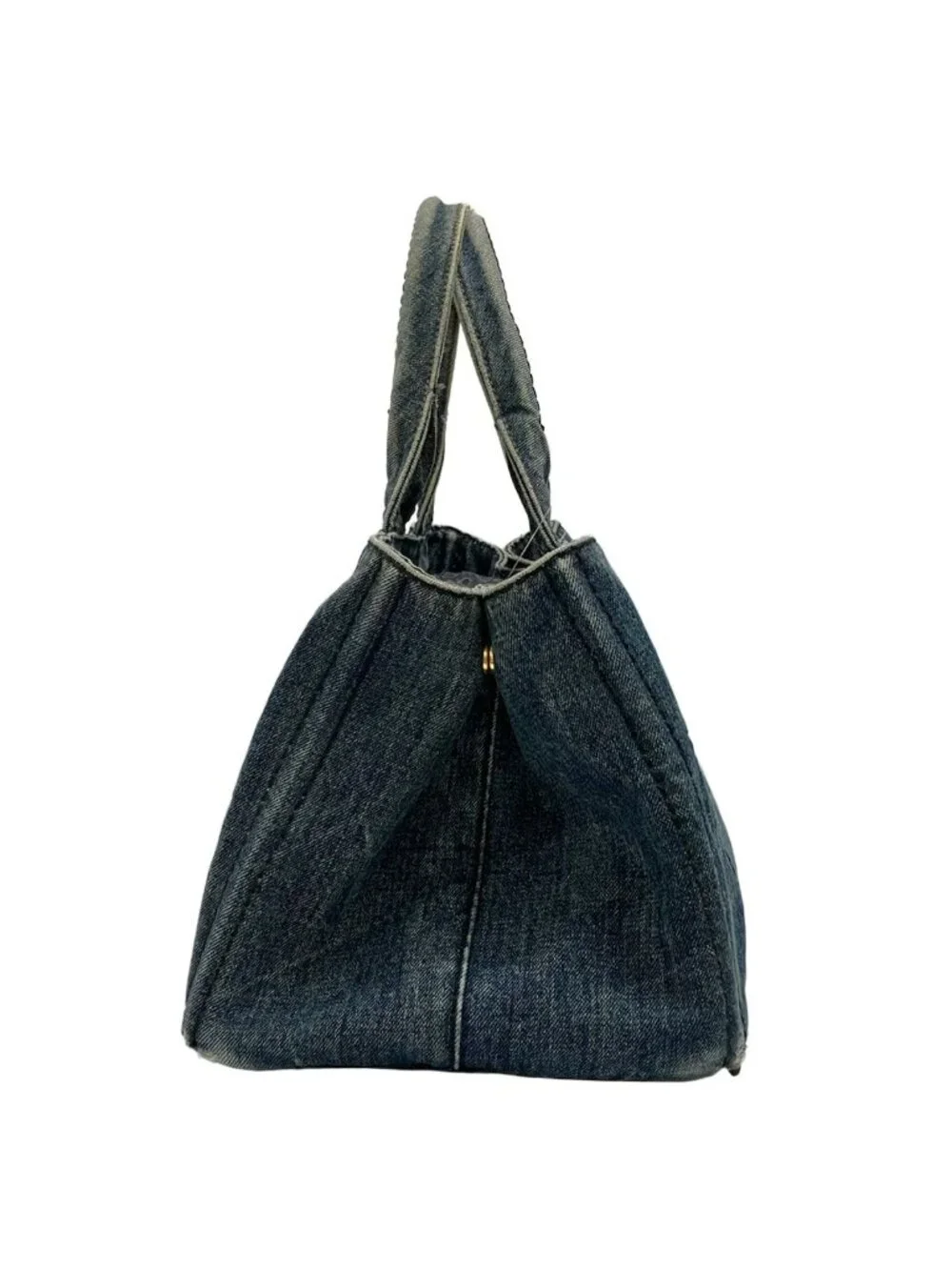 Prada Tote Canapa Blue